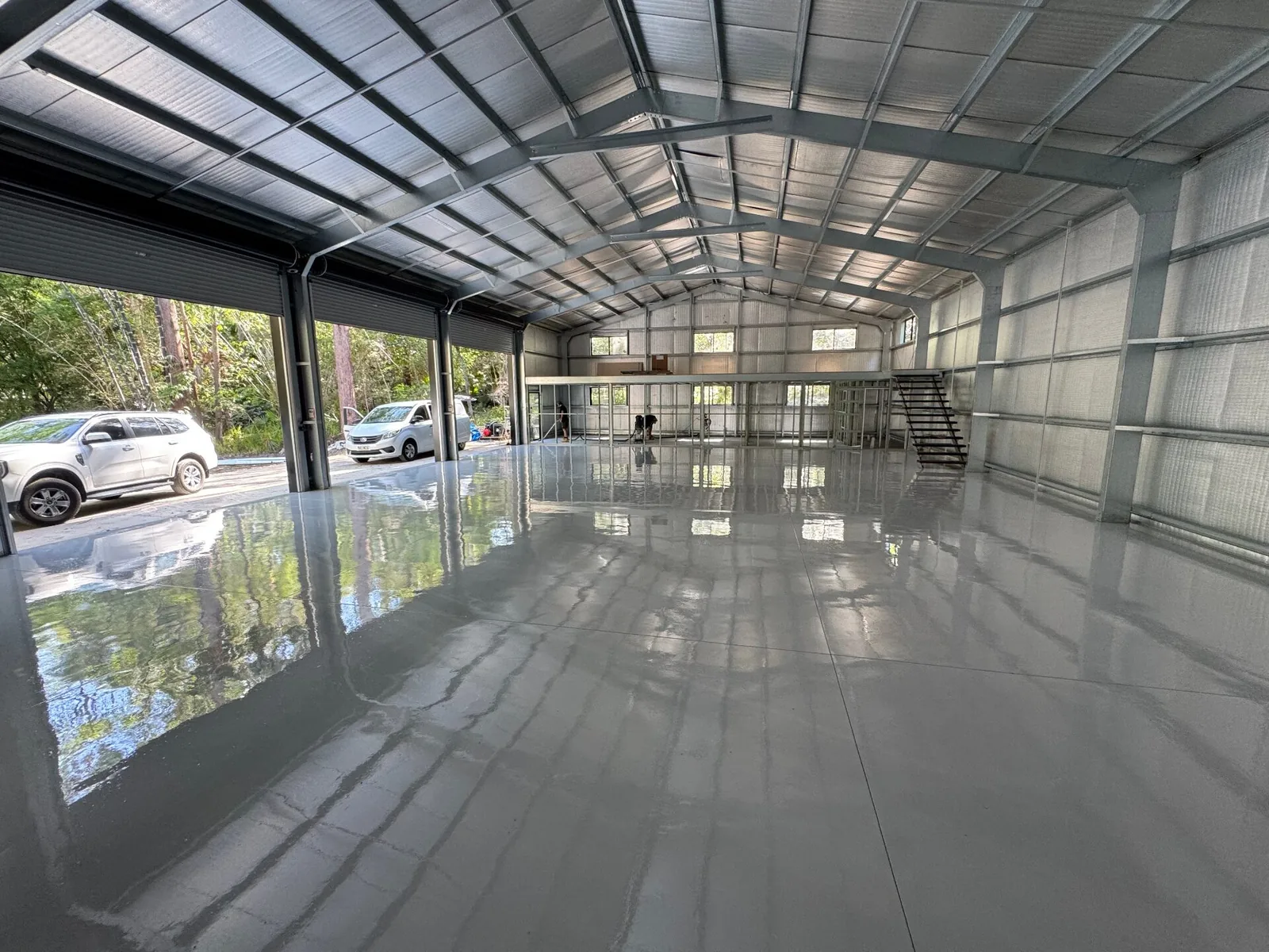 Queensland Flooring Systems install team